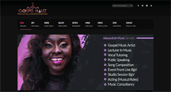 Desktop Screenshot of gospelhauz.com